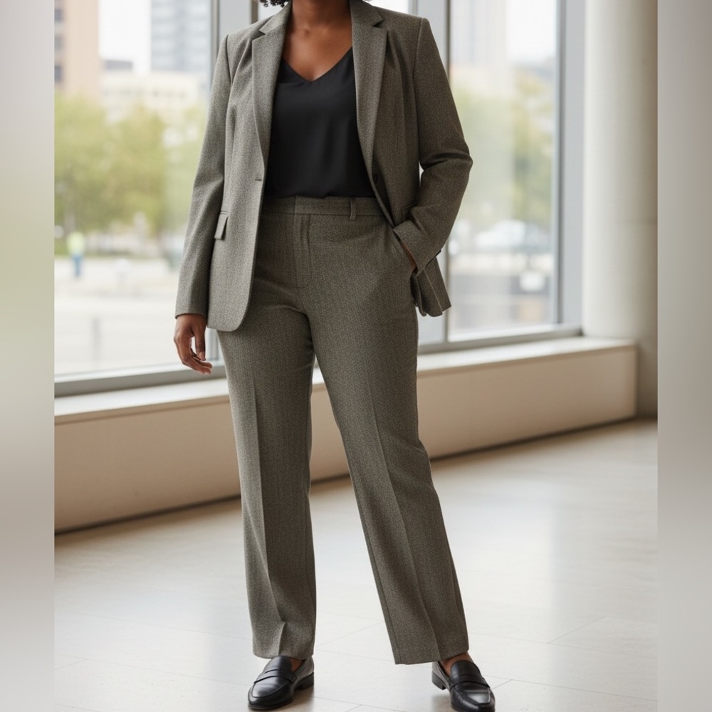 Plus Size Ralph Lauren 100% wool suit Jacket size 20W pants size 22W
